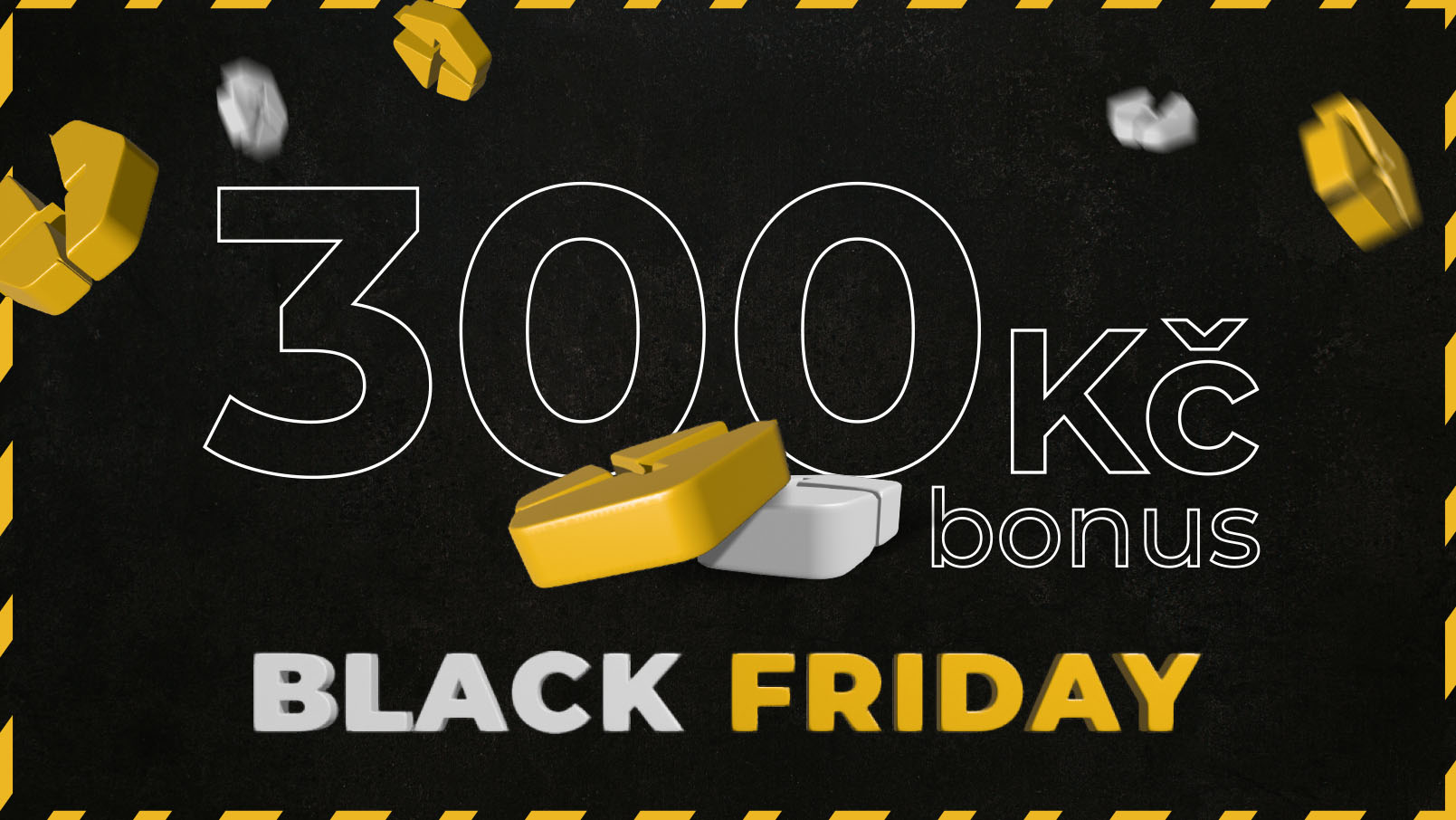 Black Friday na XDGIRu je tu! Promo kód na 300 Kč a slevy až 75 % na náš jediný poplatek