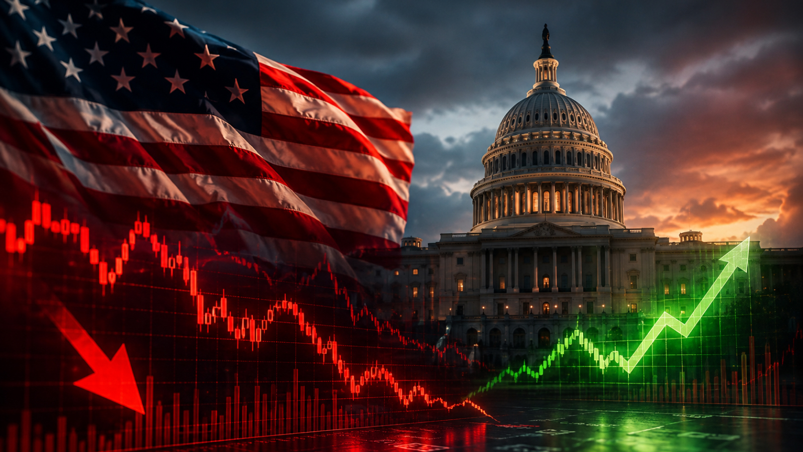 Rok voleb v USA může přinést výrazný propad S&P 500